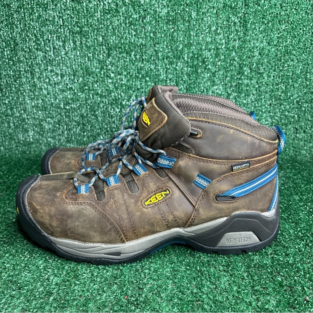 Keen Detroit XT Waterproof Lace‎ Up Work Boots Steel Toe Mens Size 10 D